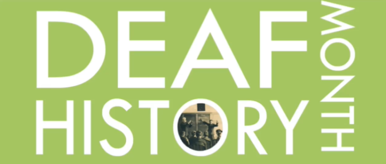 Deaf History Month