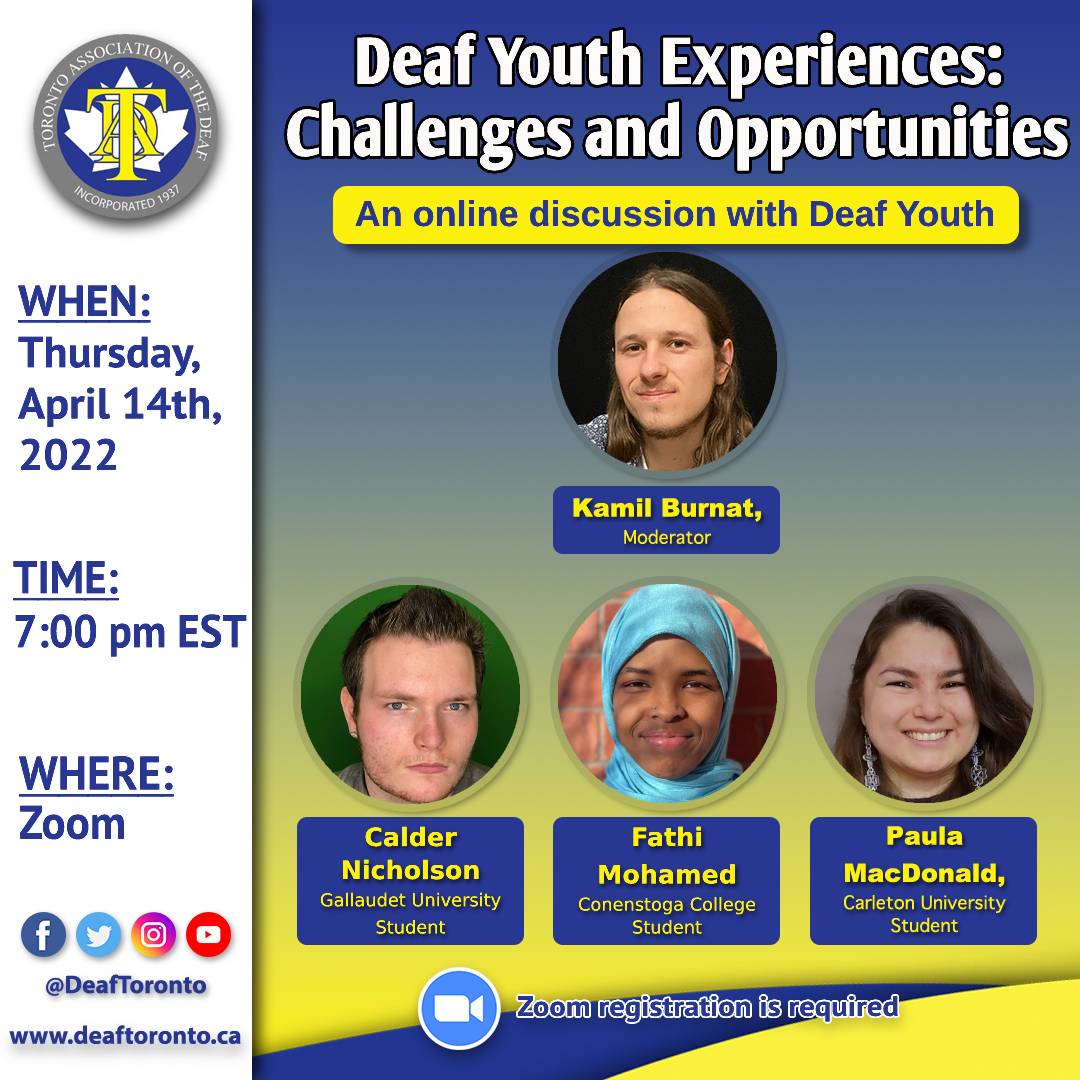 Deaf Youth Experiences: Challenges and Opportunities